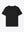 A Brand Collective Kyneton Short Sleeve Knit Tee in black made of 100% Good Earth Cotton.