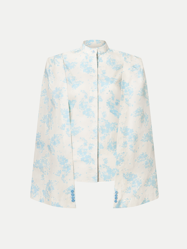 MT MARTHA CAPE SLEEVE BLOUSE - A Brand Collective