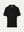 NEWPORT WIDE RIB SHORT SLEEVES COLLAR BUTTON UP KNIT TOP