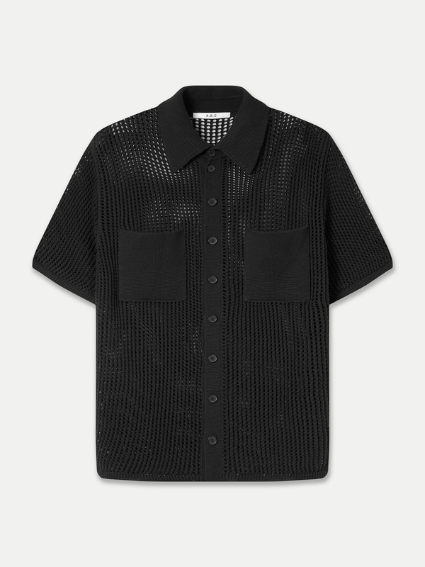 BYRON OPEN KNIT SHIRT