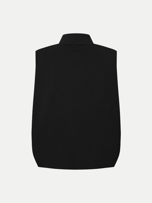 FAWKNER A-LINE KNITTED POLO SHIRT - A Brand Collective