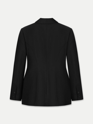 CHATSWOOD TAPERED WAIST DOUBLE BREASTED JACKET - A Brand Collective