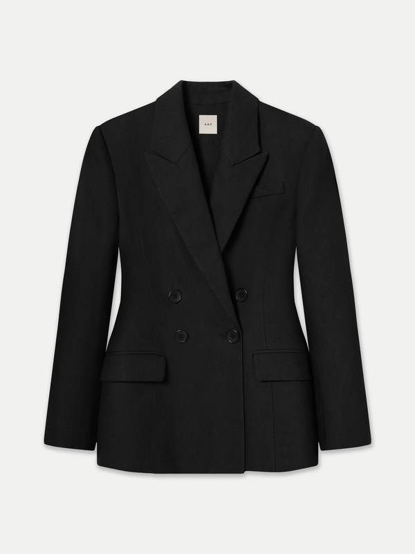 CHATSWOOD TAPERED WAIST DOUBLE BREASTED JACKET