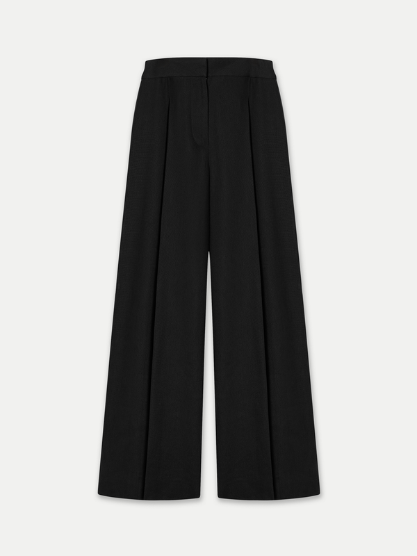 CHATSWOOD WIDE PLEAT PANTS - A Brand Collective