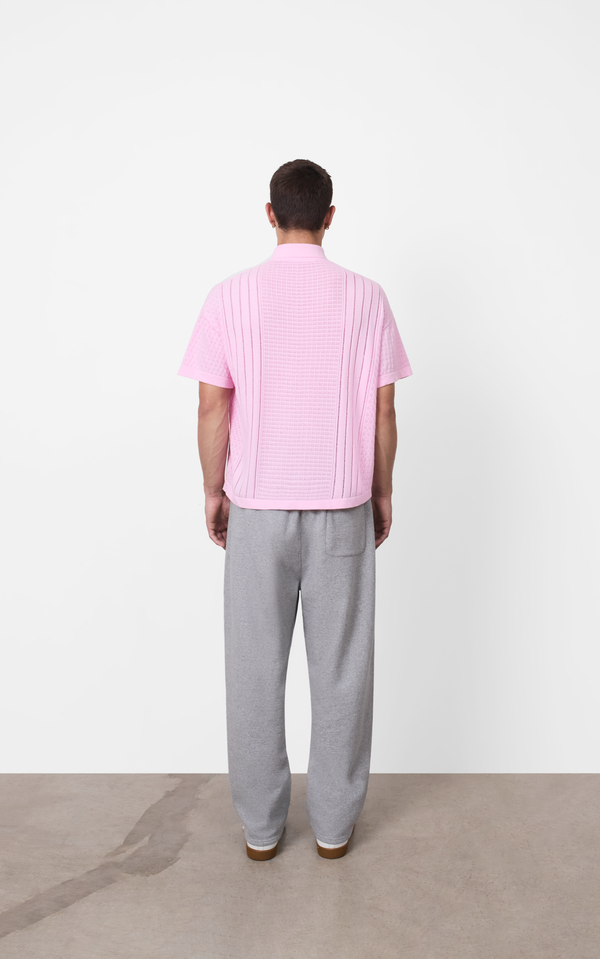 Bondi Pointelle Knit Shirt made of 100% Good Earth Cotton 
