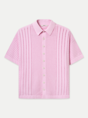 Bondi Pointelle Knit Shirt made of 100% Good Earth Cotton