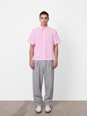 Bondi Pointelle Knit Shirt made of 100% Good Earth Cotton