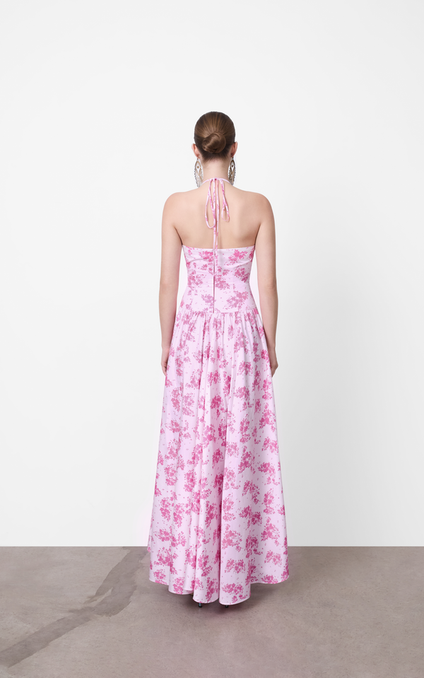 Bondi Deep V Neck Dress Back