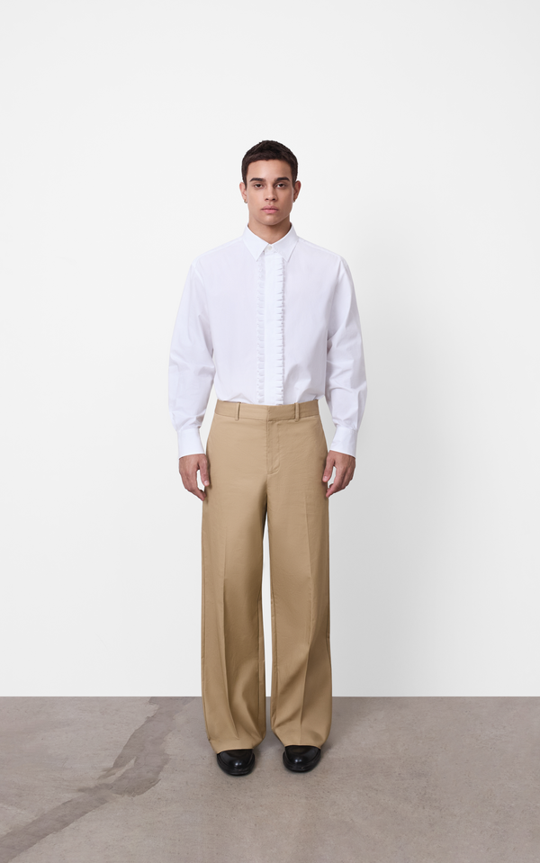 GLENROY FLAT FRONT STRAIGHT LEG PANTS 