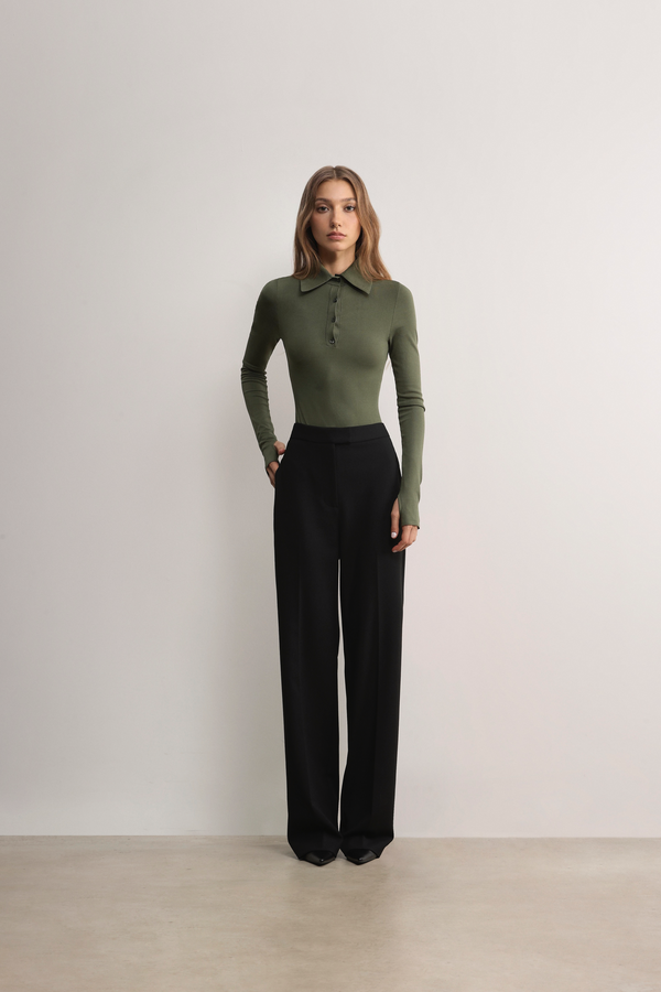CROXTON STRAIGHT LEG TAILORED TROUSER