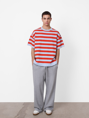 HASTING STRIPE CREWNECK KNIT TEE - A Brand Collective