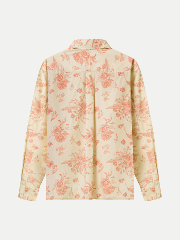 MOREE FLORAL PRINT DRESS SHIRT