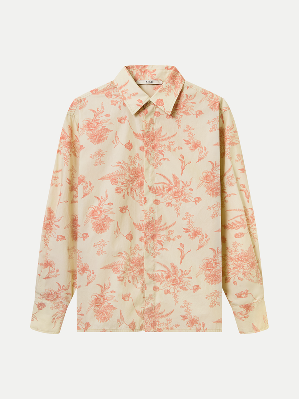 MOREE FLORAL PRINT DRESS SHIRT