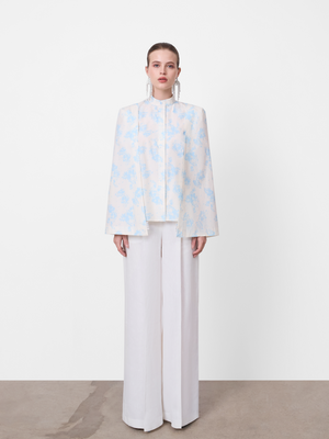 MT MARTHA CAPE SLEEVE BLOUSE - A Brand Collective