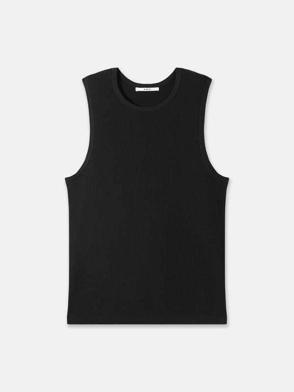 WINDSOR WAFFLE KNIT TANK TOP