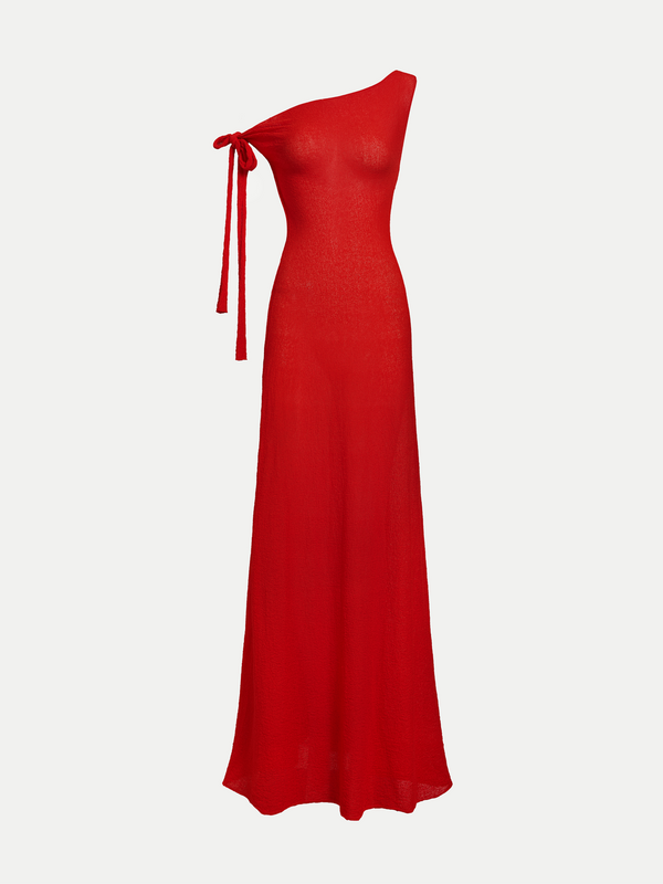ROSEBERY SHOULDER TIE DRESS