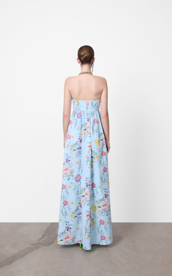 Surry Hills Strapless Empire Dress made of 100% Good Earth Cotton Poplin