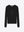 A.B.C A BRAND COLLECTIVE Windsor Scooped Top black waffle knit showing the elegant neckline and slim fit Signature Cotton Blend