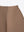 Close-up of the secure metallic back zipper on the beige A.B.C A BRAND COLLECTIVE knit skirt.