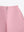 Detailed view of the back zip closure on the pink A.B.C A BRAND COLLECTIVE Milano knit skirt.