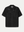 A.B.C Byron Open Knit Shirt in black cotton with front pockets