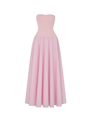 Pink Ballina Strapless Dress A.B.C A BRAND COLLECTIVE designed for a flawless and sophisticated fit.