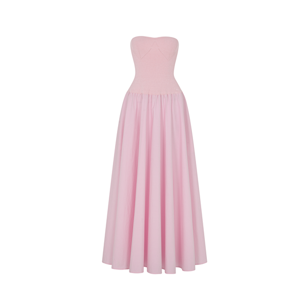 Pink Ballina Strapless Dress A.B.C A BRAND COLLECTIVE designed for a flawless and sophisticated fit.