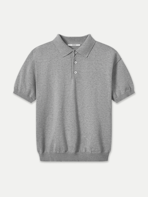 Grey Kyneton Women Regular Fit Knit Polo A.B.C A BRAND COLLECTIVE crafted for everyday durability.