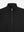 Close-up zip on black Glenorchy polo by A.B.C A BRAND COLLECTIVE, precise finish with a clean neckline and soft inner layer.