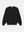 Glenorchy Crew Neck Sweater in Black front flat view A.B.C A BRAND COLLECTIVE