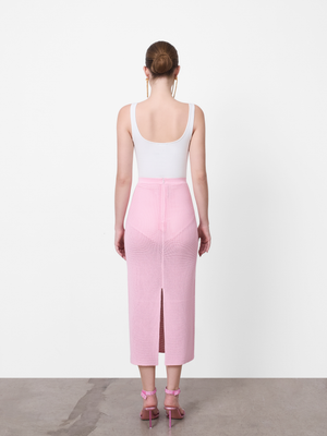 ST KILA MESH KNIT PENCIL MIDI SKIRT - A Brand Collective