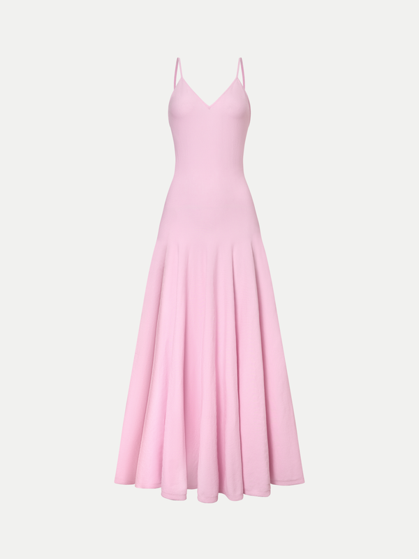 Alma Shoestring Knit jersey slip dress 