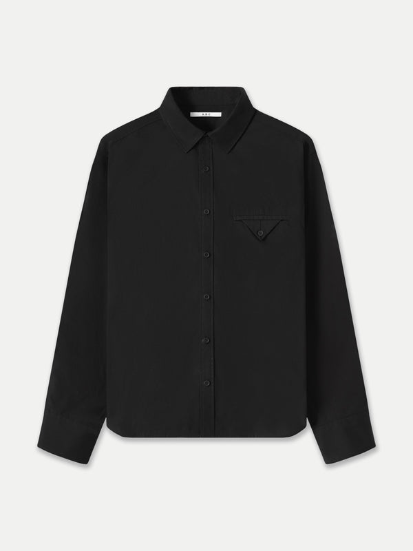Black Men Moree Welt Pocket Relaxed Shirt A.B.C A BRAND COLLECTIVE crafted for everyday durability.