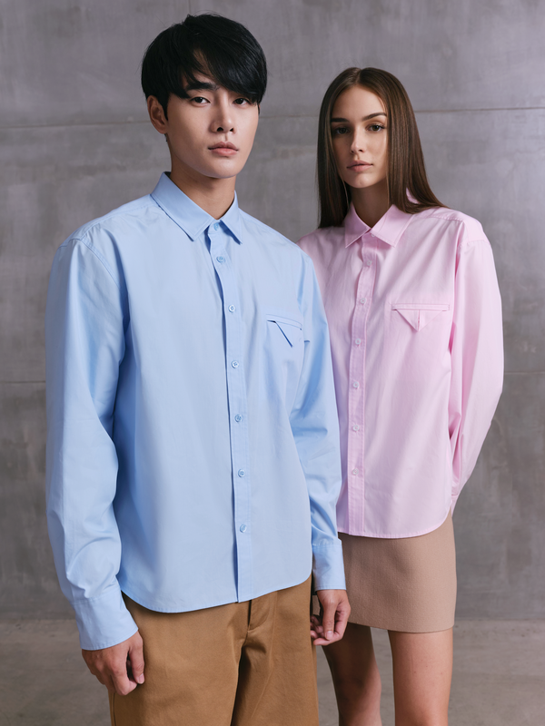 Dress up with versatile items from A.B.C A BRAND COLLECTIVE like the Moree Welt Pocket Shirt.
