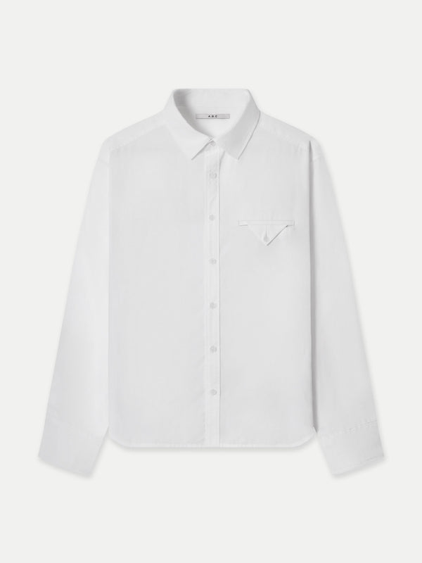 Moree White Shirt by A.B.C A BRAND COLLECTIVE easy to pair with outfits
