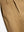 Close-up of the tan heavy cotton twill fabric, highlighting the resilient texture of 100% Good Earth Cotton.