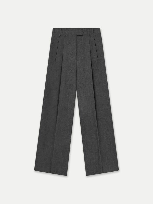 MALVERN PLEAT FRONT WIDE LEG TROUSERS