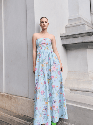 Surry Hills strapless empire dress